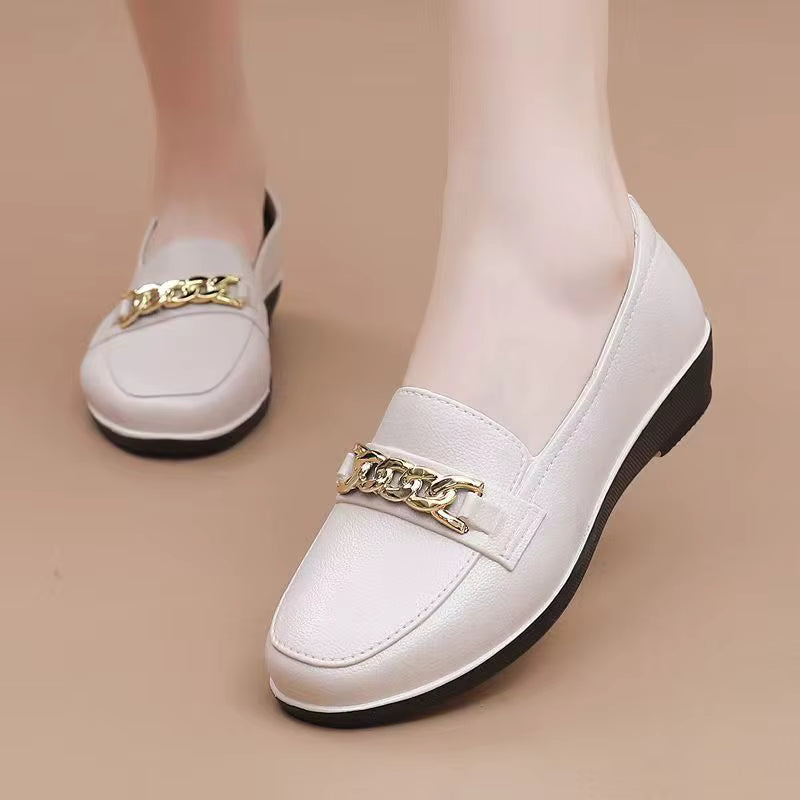 CareMoc™ • Mocassins Orthopédiques en Cuir pour Femme