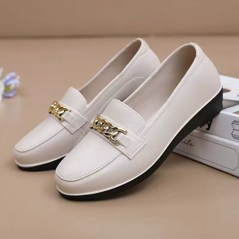 CareMoc™ • Mocassins Orthopédiques en Cuir pour Femme
