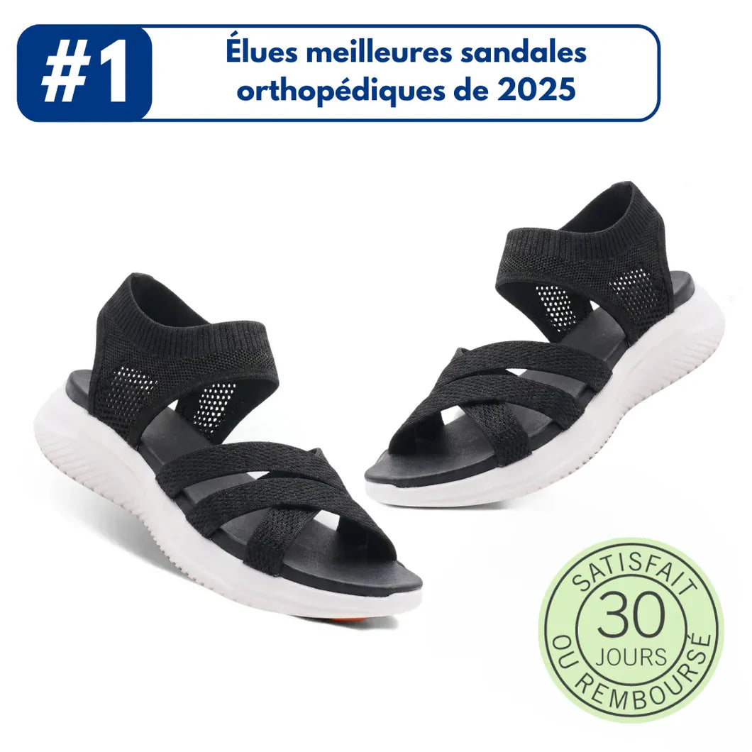 ErgoLina™ - Sandales à confort orthopédique pour femme