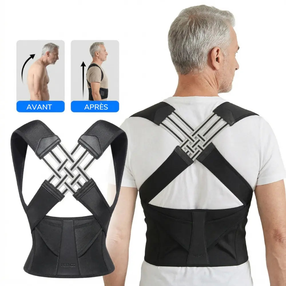 Corrigez votre posture en quelques secondes • SpineAlign™