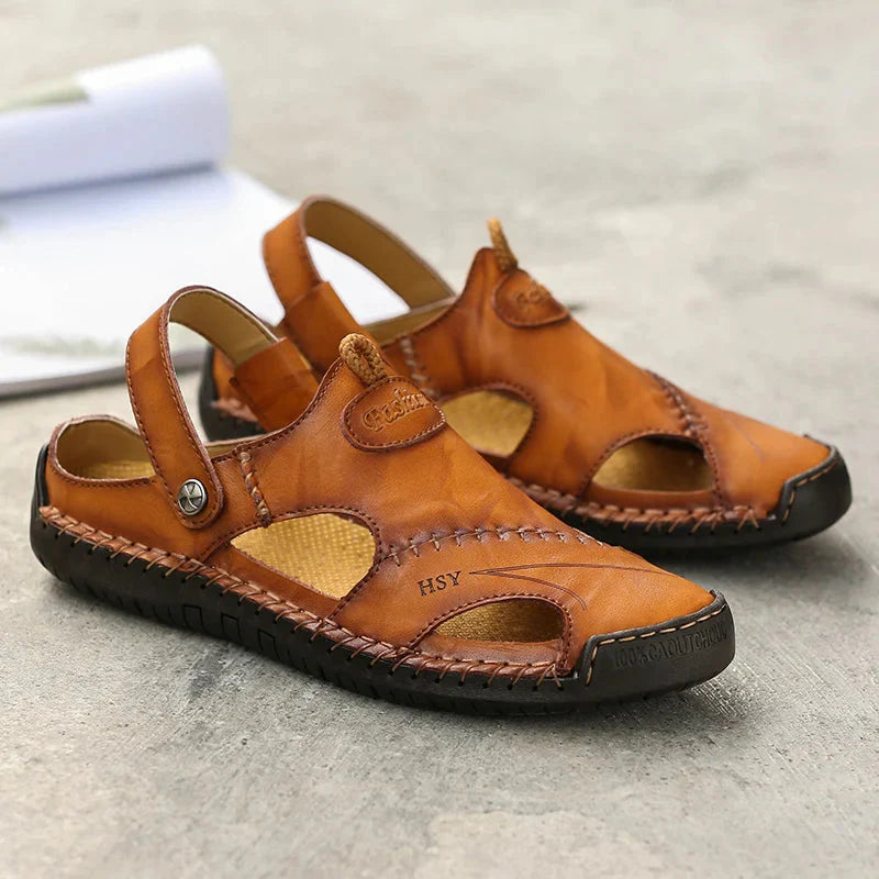 Sandales Orthopédiques en Cuir • Modeline