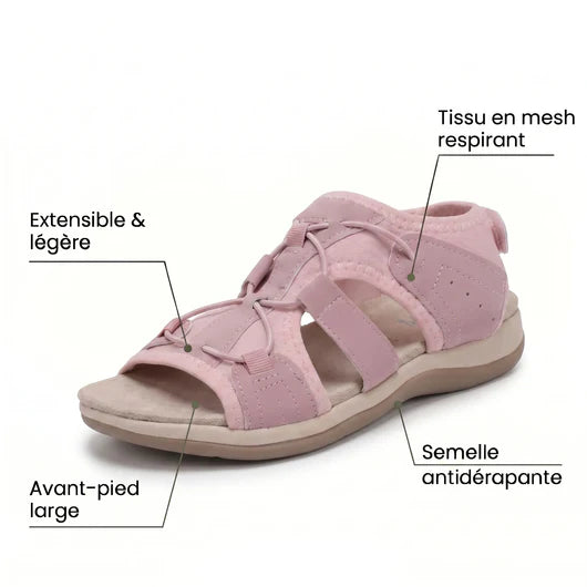 OrthoCélia™ • Sandales orthopédiques pour le quotidien et le confort