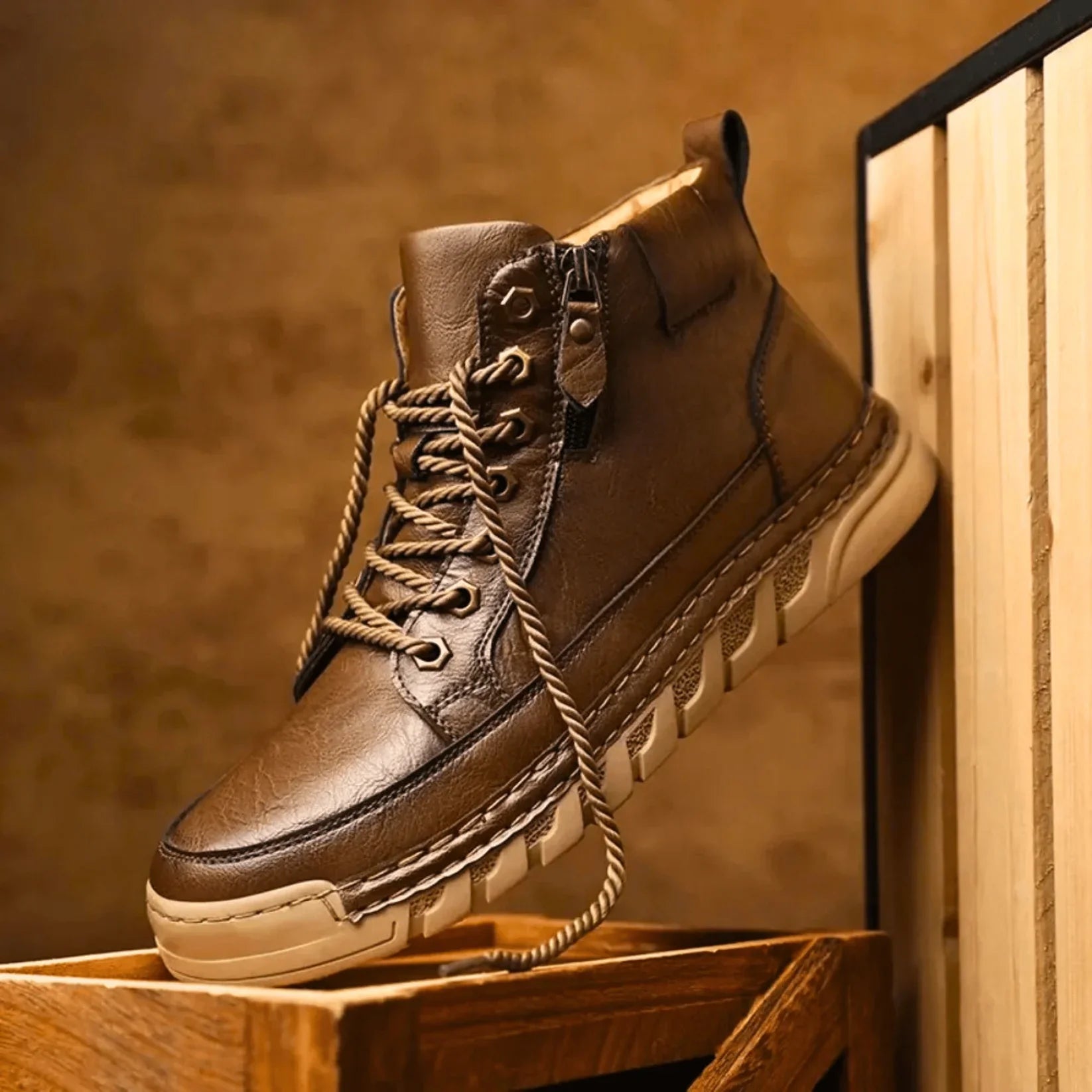 Apollo™ • Bottes urbaines en cuir premium